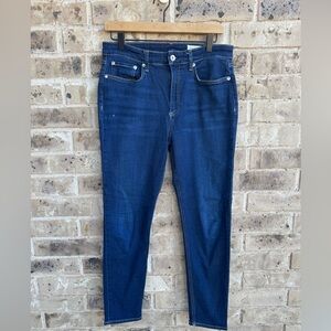 Rag & Bone Nina High Rise Indigo Denim Ankle Skinny Carmen Jeans Size 29